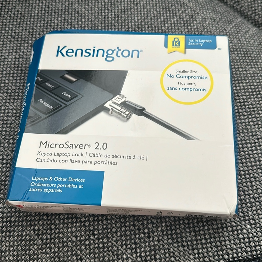 Kensington MicroSaver 2.0 Keyed Laptop Lock
